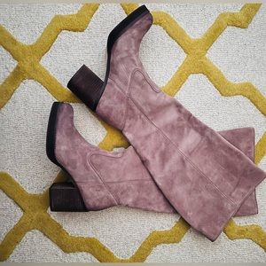 New! Zodiac Knee-High Suede Boots!